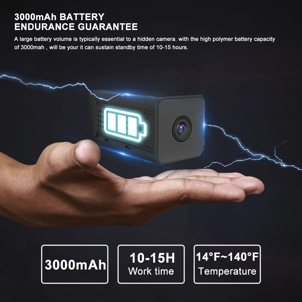 Домашняя камера видеонаблюдения Беспроводная сетевая с Wi Fi 1080P P2P ночное видение