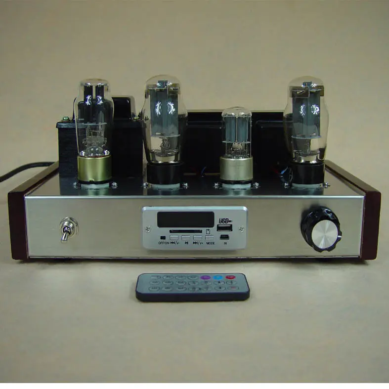 Готовые 6N9P + 6L6 ламповый усилитель с USB MP3 декодер вакуумная трубка Amp|6p3p tube amplifier|tube