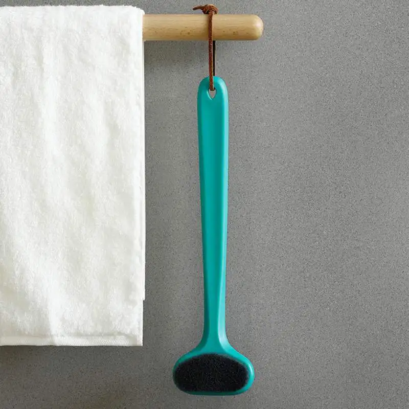 Мягкая щетка для купания мягкая тела длинная ручка подвесная Мочалка душа и