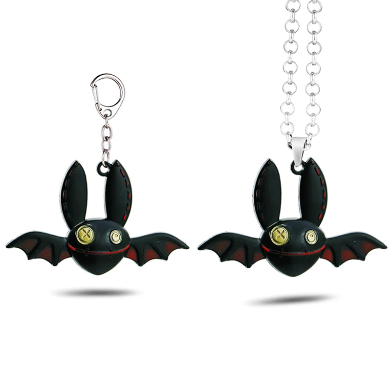 

Game Fifth Personality Keychain Cartoon Animals Pendant Keychain Bat Necklaces Fashion Keyring Novelty Bag Car Key Chains