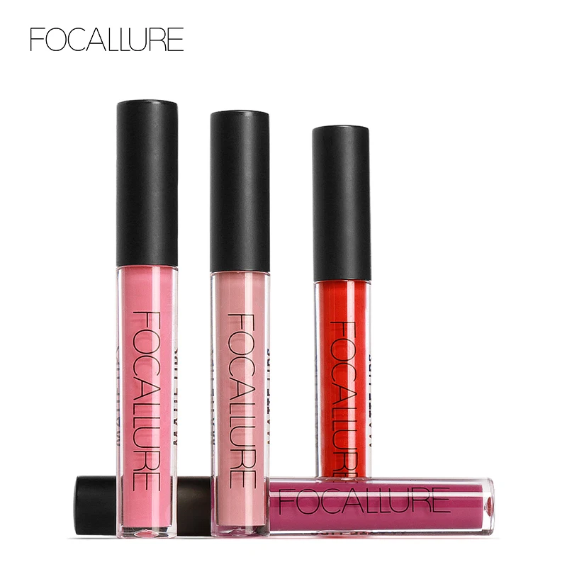 FOCALLURE 25 матовые цвета для губ антипригарная чашка питательный жидкий блеск