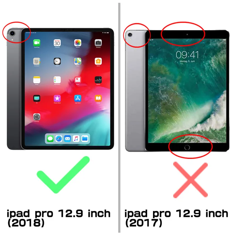 Чехол SUP для iPad Pro 12 9 чехол (2018) UB PRO Прочный со встроенным защитным экраном и
