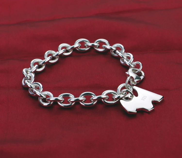 Женский серебряный браслет женский Стильный вечности в подарок на день