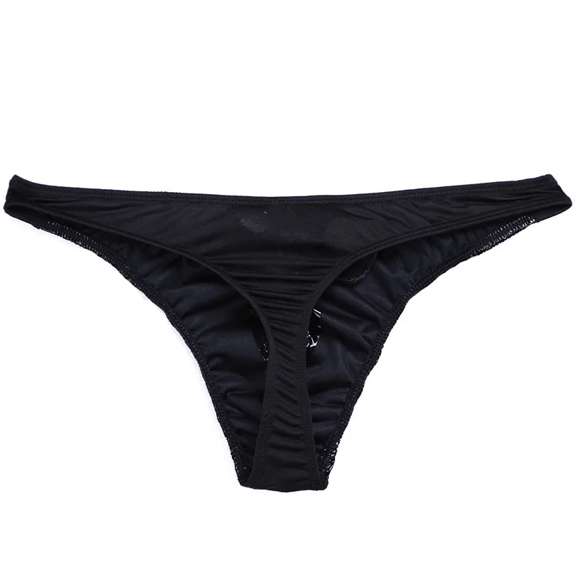 Мужские эротические Трусы из лакированной кожи на шнуровке черные Стрейчевые