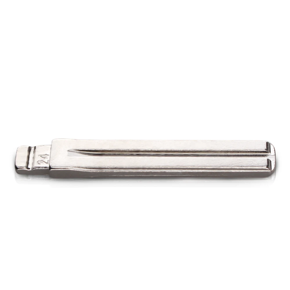 KEYYOU гравировка линии чистые резки зубцов неразрезанный ключ лезвие 24 # NE66 для Volvo