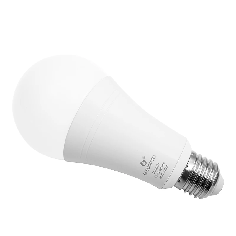 Васеда двойной белый и цвет 12 Вт светодиодная лампочка ZigBee RGB свет ww/cw AC100 240V ZIBEE ZLL