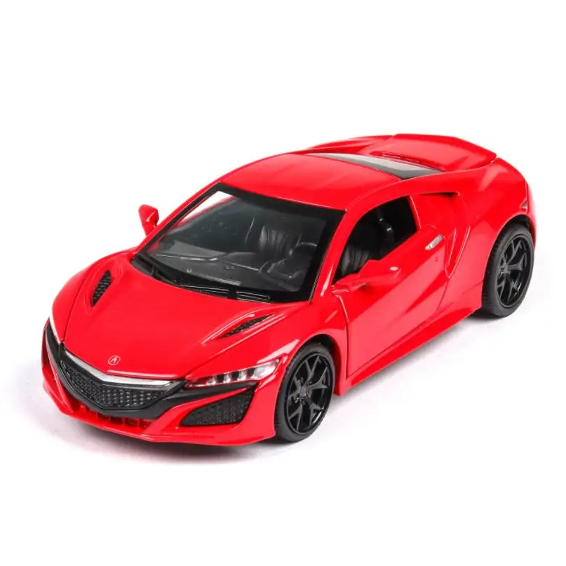 Игрушечный автомобиль ACURA NSX металлический игрушечный модель автомобиля с