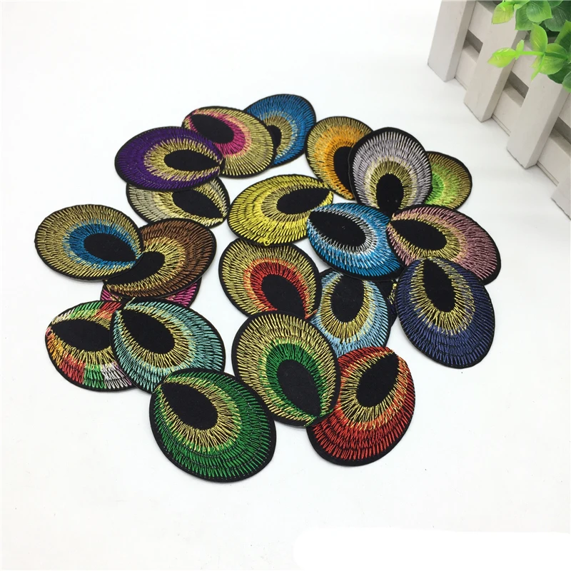 10 шт. вышитые патчи с павлиньими перьями|embroidered iron|iron on patchesembroidered iron patches |