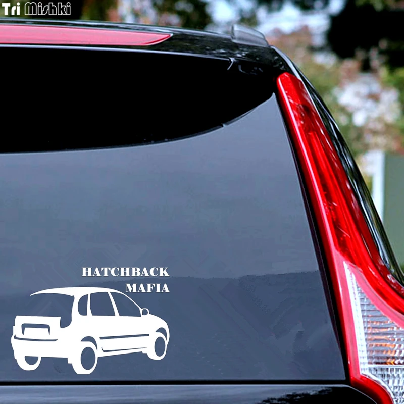 Tri Mishki HZX007 13.5*20см 1-4 шт наклейки на авто hatchback mafia for lada kalina хэтчбэк мафия для лады
