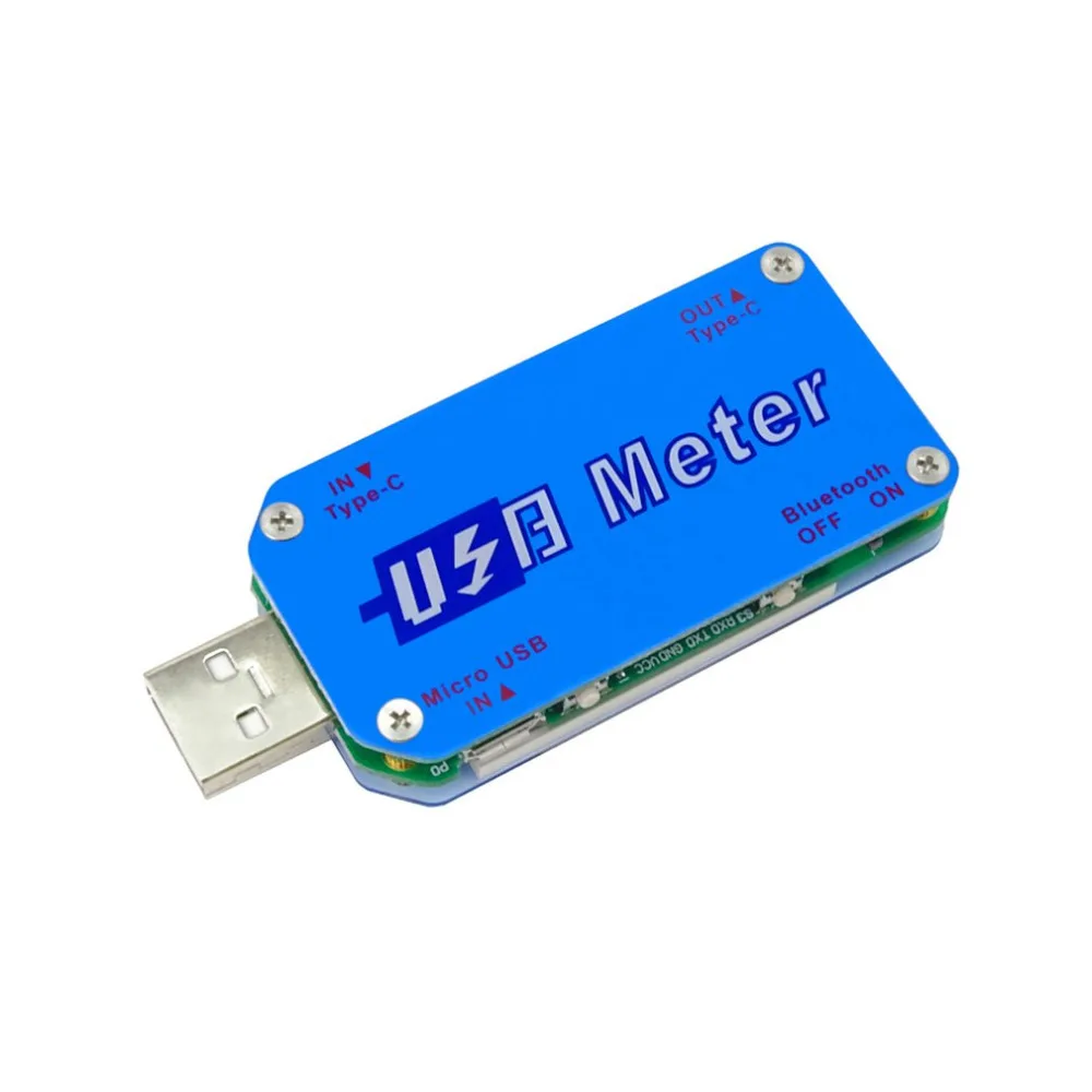 UM25 UM25C для приложения USB 2 0 type C ЖК Вольтметр Амперметр измеритель напряжения тока