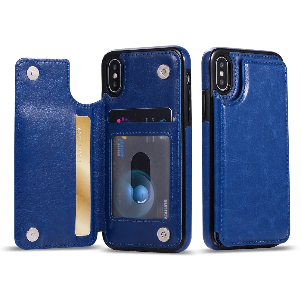 Кожаный чехол бумажник в стиле ретро для iPhone12 11 Pro Mini 7 X XS XR Max задняя крышка iPhone 6 6s 8