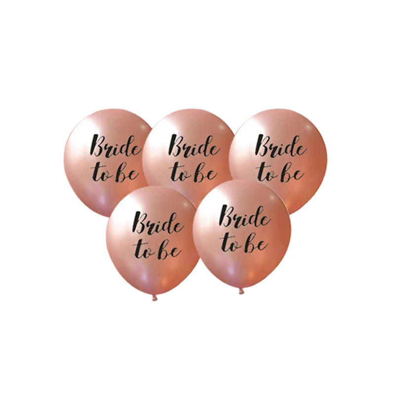 

chicinlife 20Pcs Bride To Be balloon Hen Party Bachelorette Party Wedding Party Out Night Bridal Shower Ballons Event Supplies