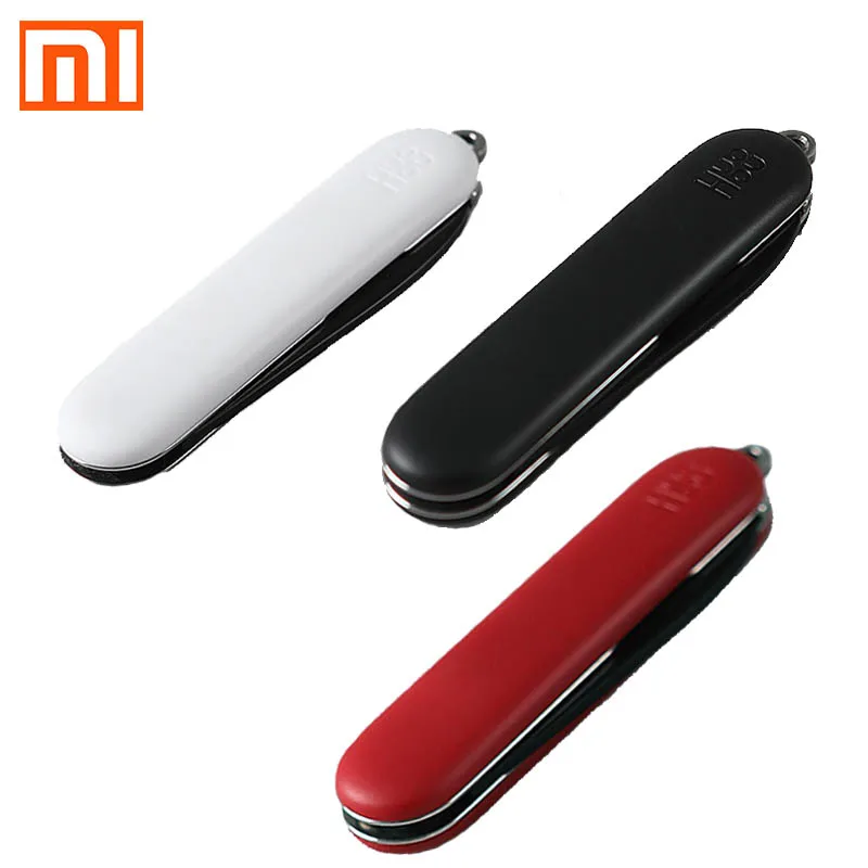 Xiaomi Huohou мини-Распаковка ножей складные фруктовые ножи инструмент для резки походный инструмент открытая посылка для выживания на открытом воздухе зажим для лагеря острый резак D5