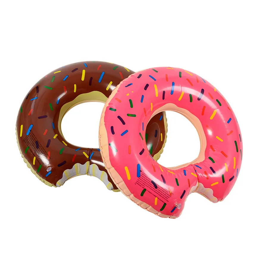 

60-80cm Inflatable Swim Ring Toy Outdoor Summer Holiday Inflatable Pool Toys Outdoor Funny Gift for Children Pre-Student