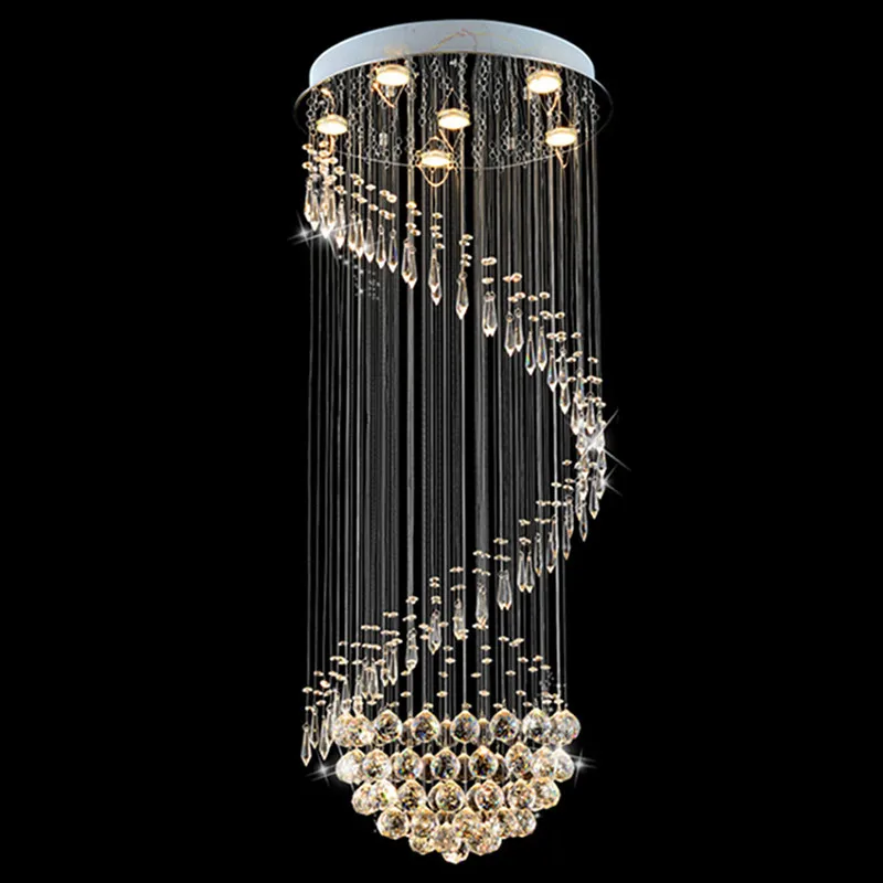 Современный светодиодный K9 хрустальные светильники-люстры люстра с крепящимися