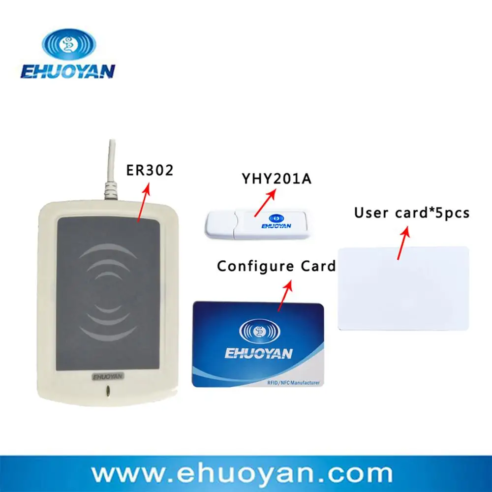 YHY201A-ER302 Writer RfidLoginer Passowrd Manager SSO(одиночный вход) с помощью rfid-карты/Read Sector или Block/YHY201A набор инструментов - Цвет: YHY201A-ER302 Writer
