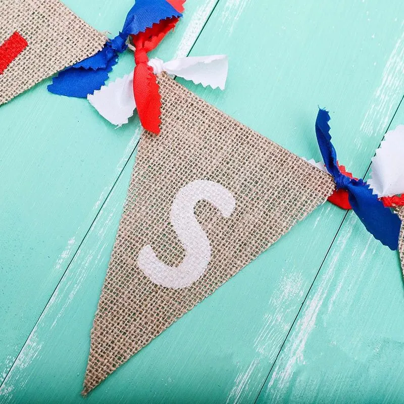 Американский День Независимости праздничный баннер роза Национальный день