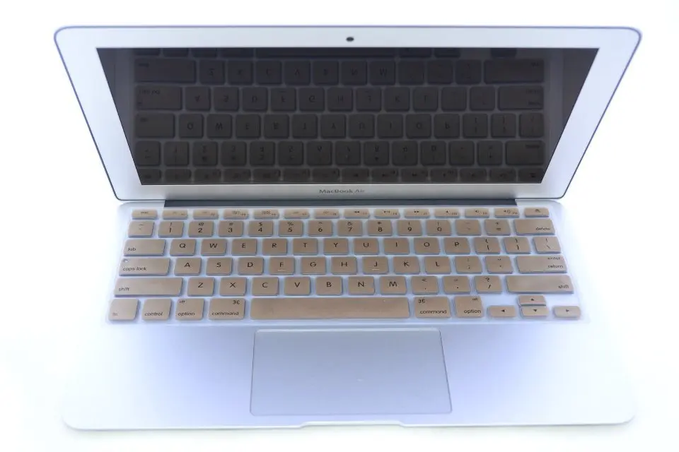 Силиконовые наклейки для клавиатуры Apple Macbook золотистые Air Pro Retina 11 12 13 15 6 3 4|macbook