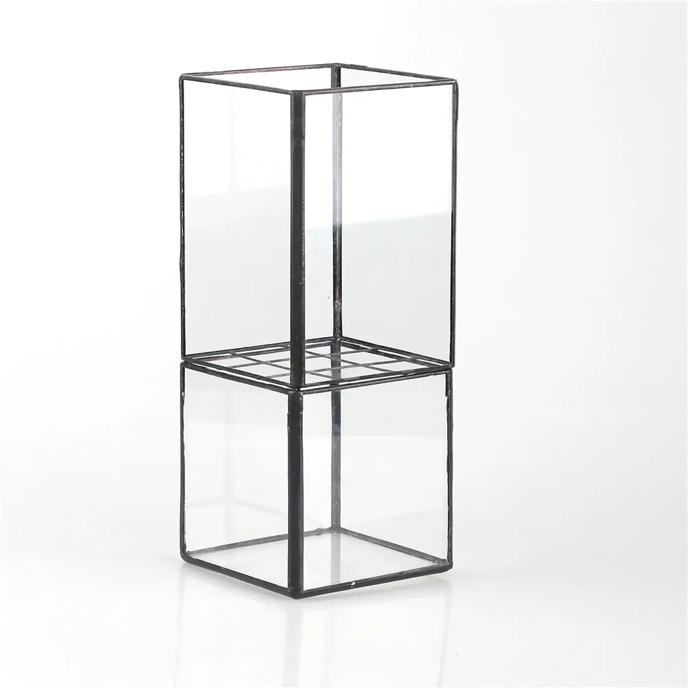 NCYP Прямоугольный Стеклянный цветочный горшок большое гидропонное стекло