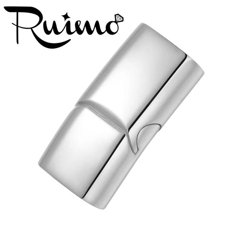 CTK13 1 Магнитные застежки RUIMO черного золота 316l из нержавеющей стали 10 мм 12 мм плоские застежки для браслетов - Цвет: CTK13 1