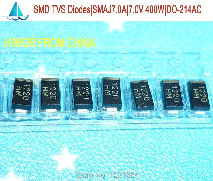 (100 шт./лот) диоды SMAJ7.0A SMD для телевизоров 7 в 600 Вт|transient voltage suppressor|tvs diodesmd tvs diode |