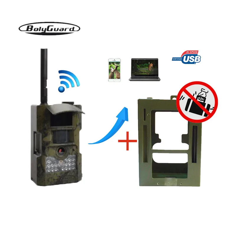 Bolyguard trail камера дикой природы 18MP 1080H 2G MMS GPRS фото ловушки gsm ночное видение