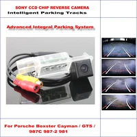 car backup rear reverse camera for porsche boxster caymangts987c987 2981 intelligent parking dynamic trajectory cam hd ccd