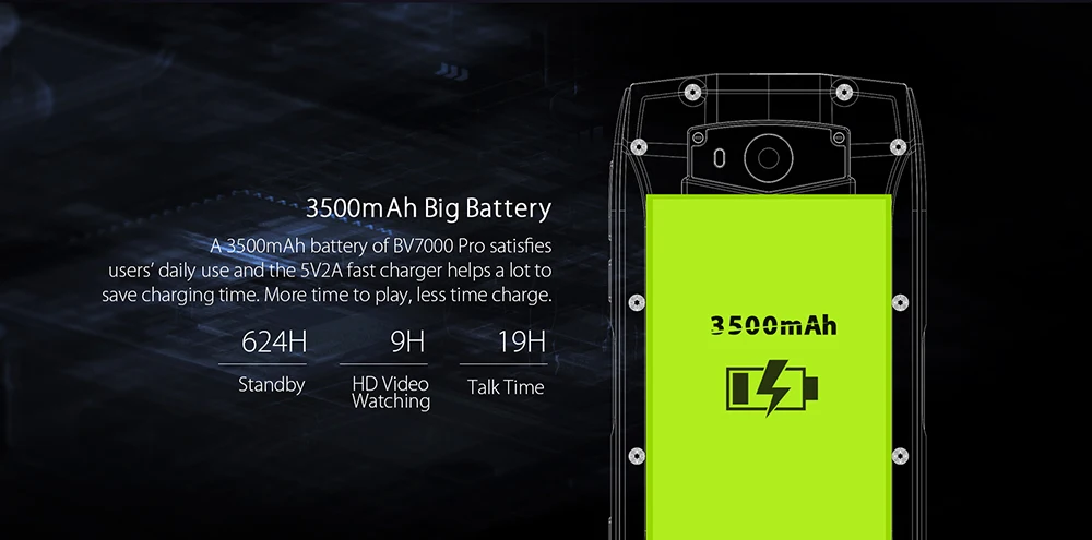 Blackview bv7000 Pro 4 г IP68 Водонепроницаемый смартфон 5.0 дюймов mtk6750t Octa core Android 6.0 мобильный телефон 4 ГБ+ 64 ГБ 13MP сотовом телефоне