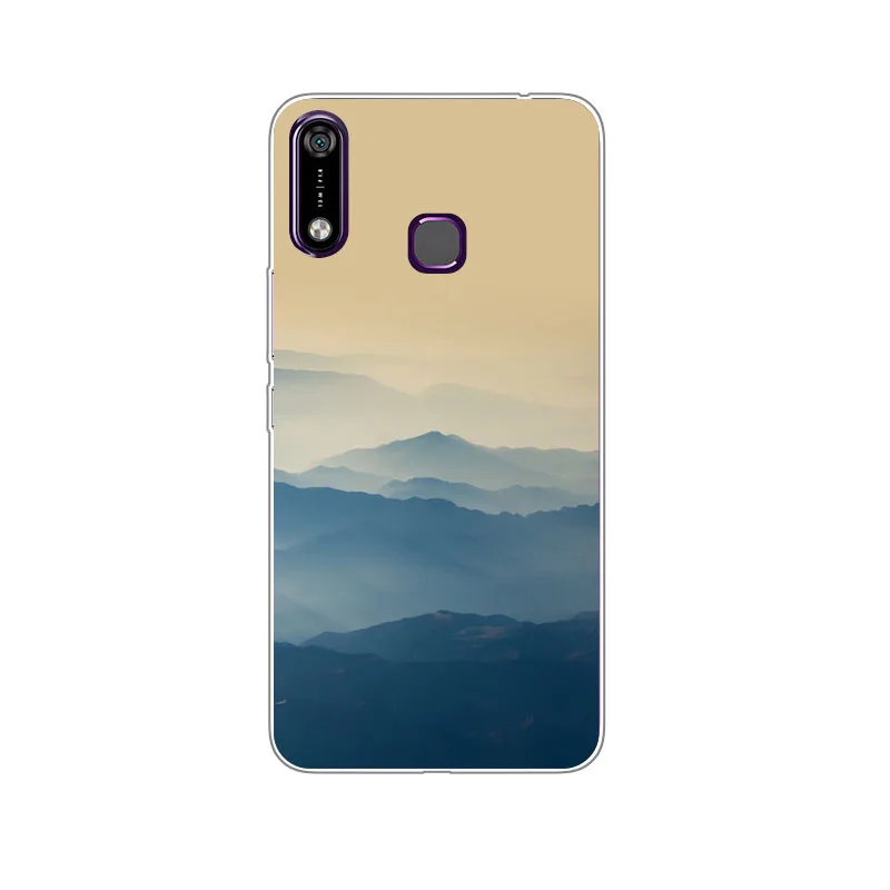 Infinix Hot 7 X624 Case Silicon view Space Painting Soft TPU Back Cover for Hot7 X624B protect Phone bags |