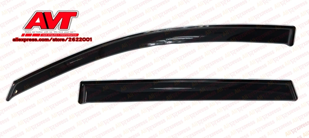 Дефлекторы для Volkswagen Touareg 2003-2010 1 комплект 4 шт. Стайлинг защита от дождя ветра окон
