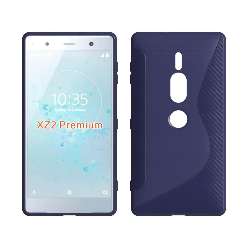 Фирменный gligle NS line Мягкий защитный чехол из ТПУ для Sony Xperia XZ2 Премиум