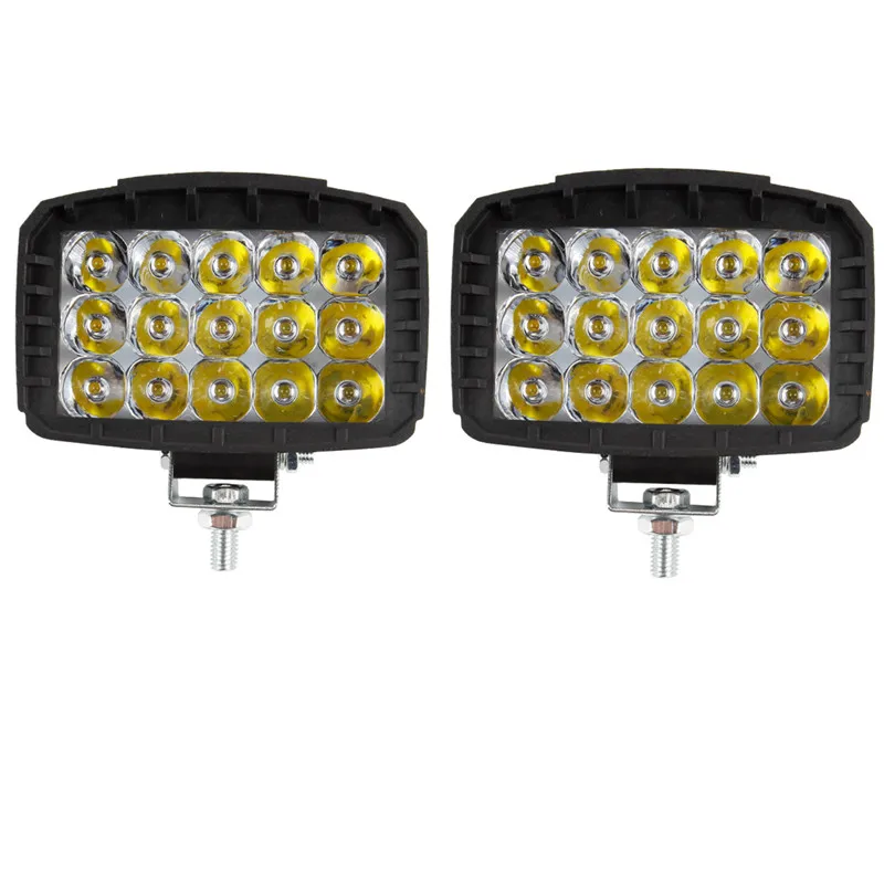 2pcs 24W OKEEN внедорожный 4x4 24 Вт световой бар светодиодный рабочий свет точечный Высокий Низкий Луч для мотоцикла светодиодный фара дальнего света мото противотуманные фары - Цвет: 2pcs 24W