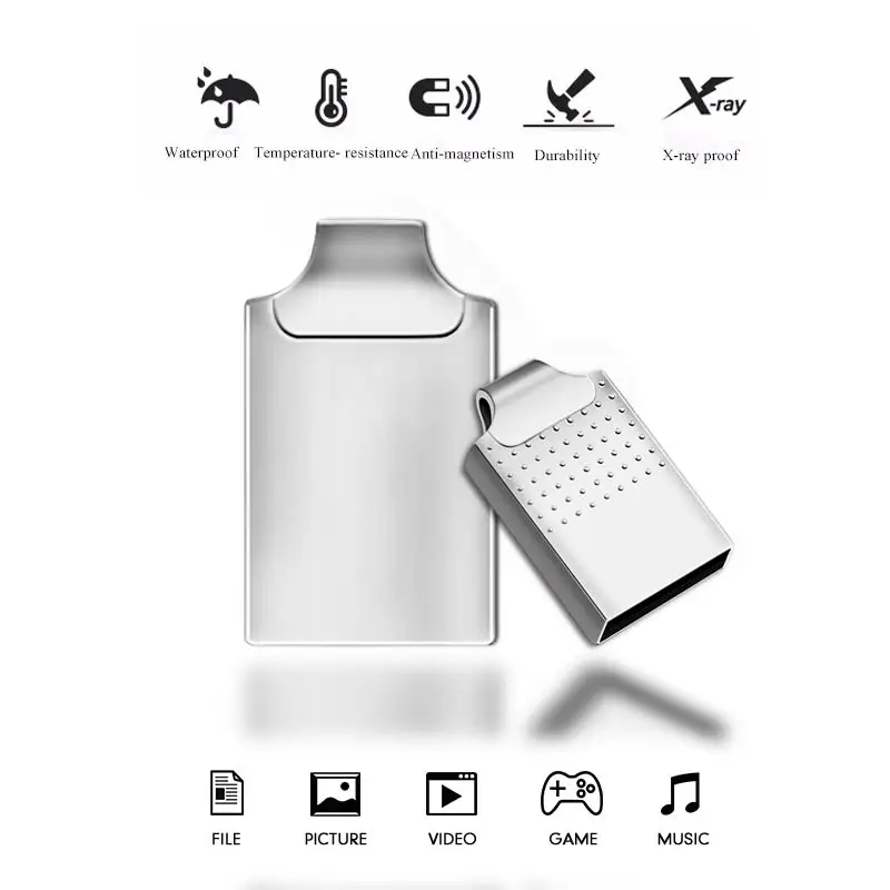 Ingelon флеш-накопитель personalizado 8 ГБ 16 ГБ 32 ГБ 64 Гб mini Cle usb металлический флеш-накопитель на заказ DIY логотип ручка-накопитель DJ Memory Stick