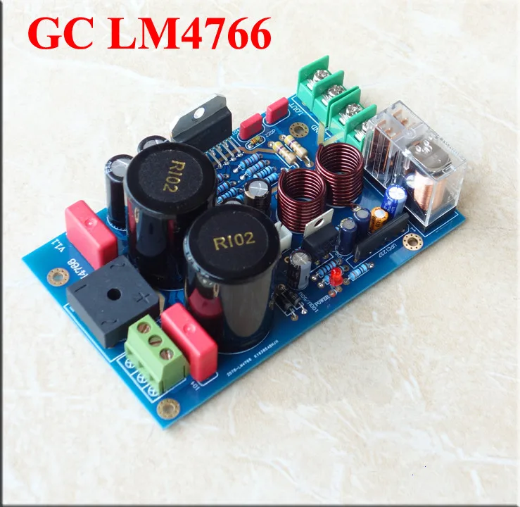 Breeze audio GC версия LM4766 двухканальный HIFI усилитель платы 40 Вт * 2 | Электроника