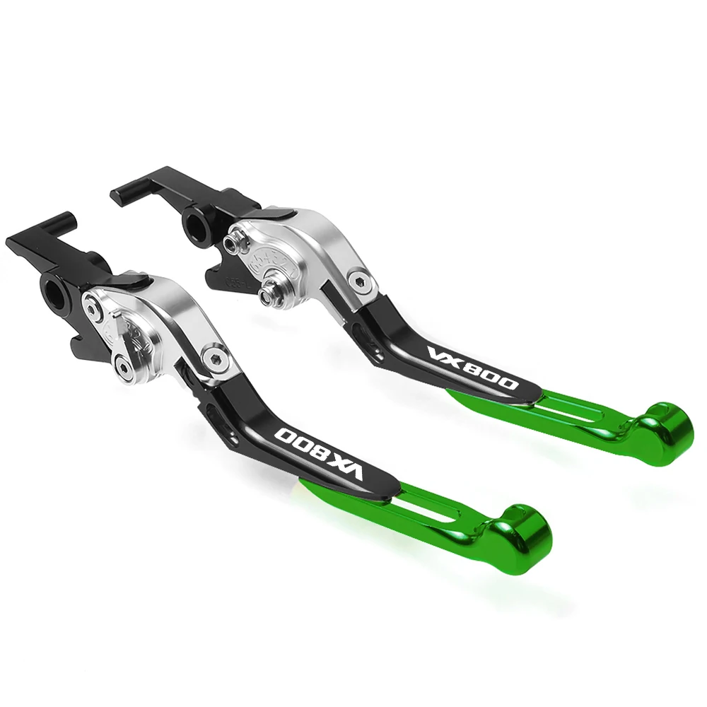 Регулируемые выдвижные складные алюминиевые рычаги тормозной муфты для Suzuki VX800