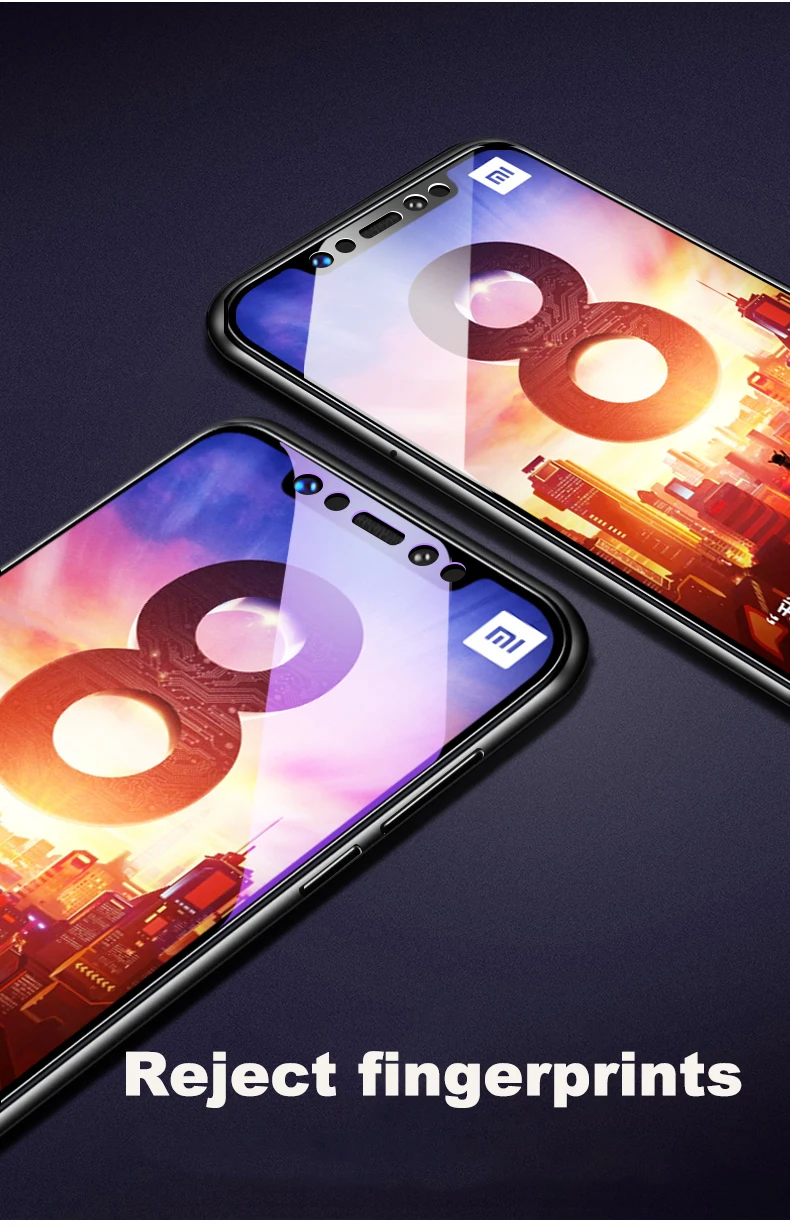 Закаленное стекло 3 шт./лот для Xiaomi mi 8 Lite SE защита экрана из закаленного стекла