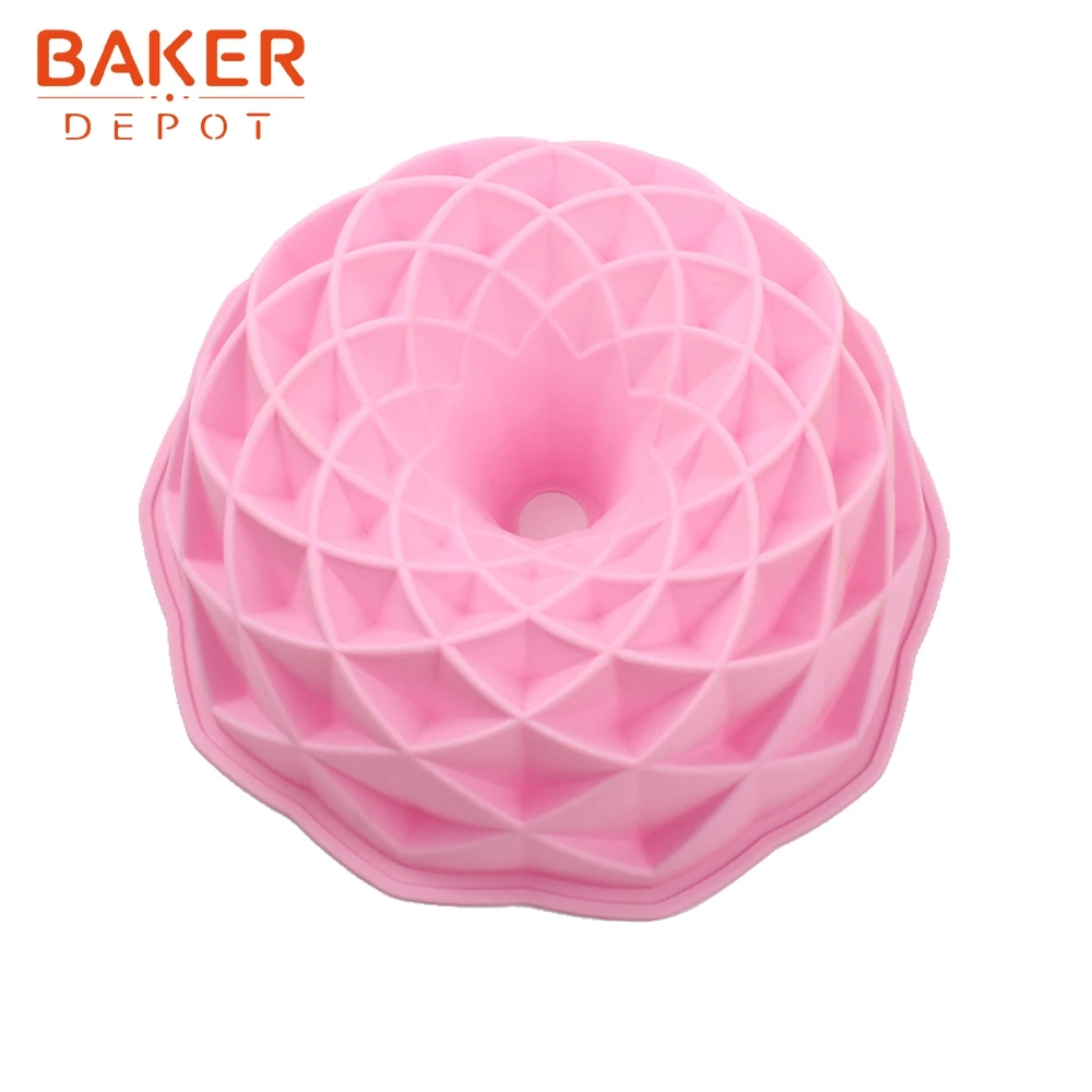 Силиконовая форма для большого торта круглые формы выпечки тортов 3d-формы