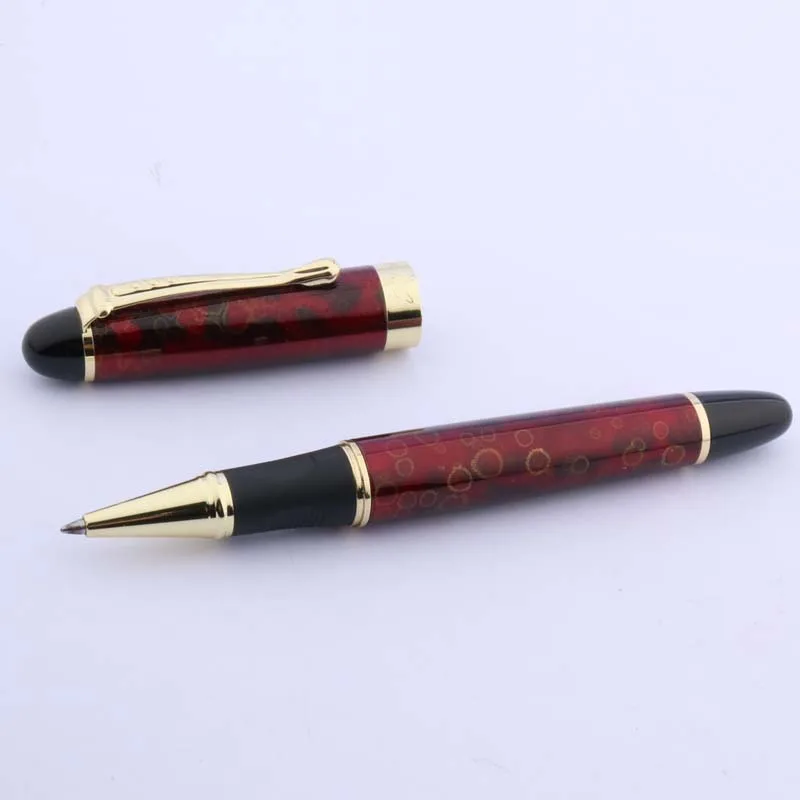 Металлическая шариковая ручка Jinhao X450 в подарок с ледяным красным цветком|pen knife|pen