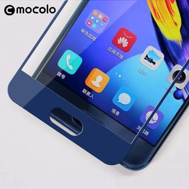 Huawei honor 9 закаленное стекло Оригинал Mocolo для защитная пленка полное покрытие |