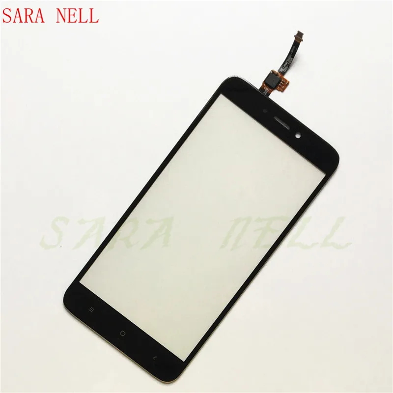 SARA NELL Phone Touch Screen Sensor Panel For Xiaomi Redmi 4 Touchscreen Digitizer Front Glass Lens Replacement+tape | Мобильные