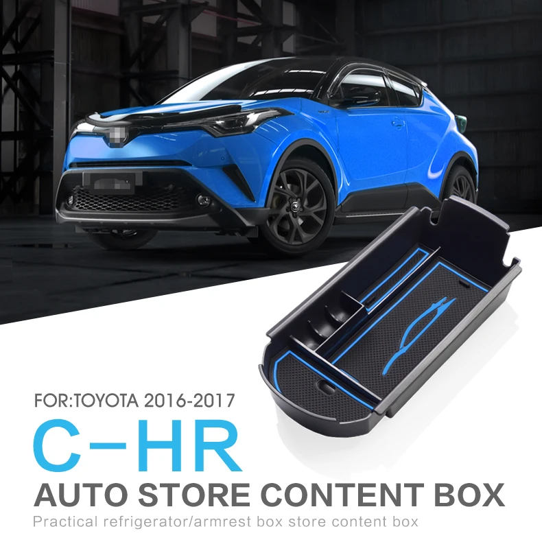 Автомобили подходят для TOYOTA C HR 2016 2017 2018 2019 автомобильный центральный подлокотник