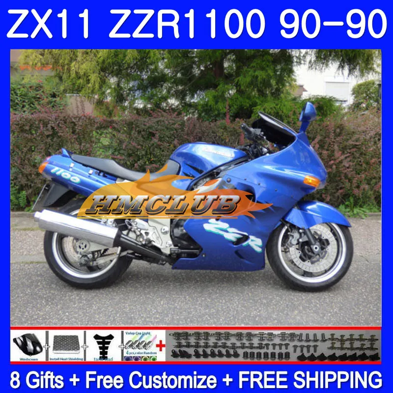 

Корпус для KAWASAKI NINJA ZX-11R ZZR 1100 ZX11R 90 91 92 13HM.23 ZZR1100 ZX11 R ZX-11 завод Синий R ZX 11R 1990 1991 1992 обтекатель
