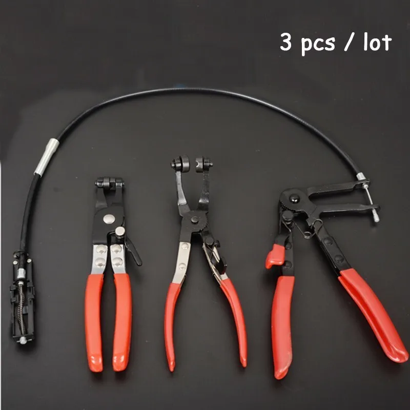 3 шт./лот Инструменты для ремонта автомобилей гибкий шланг с изогнутым носом