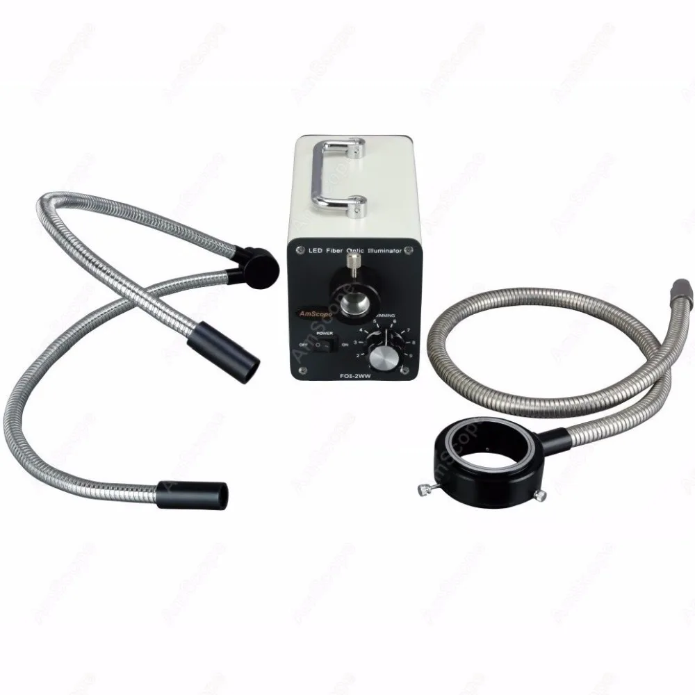 Светодиодный ная оптоволоконная ламсветильник-вспышка для микроскопа-лампа