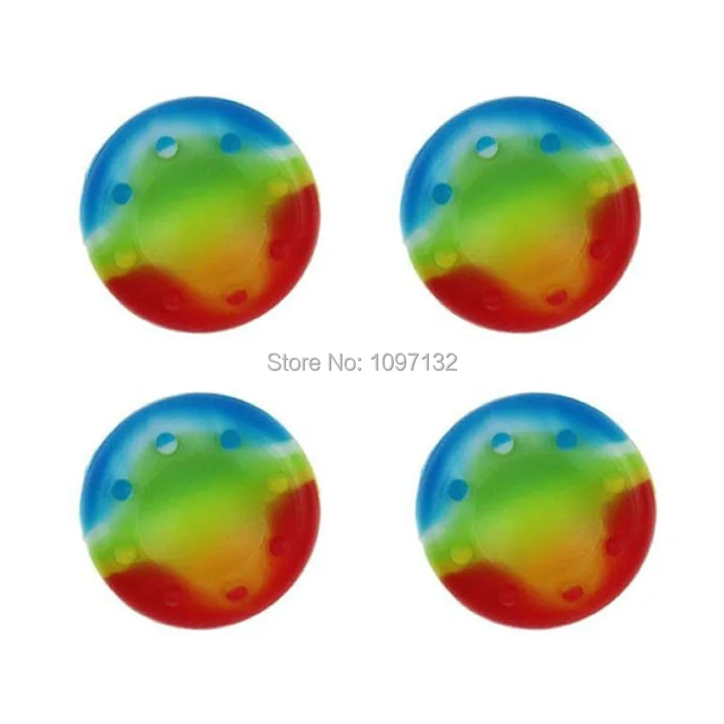 Цветной силиконовый колпачок 100 X Стик для джойстика Sony PS4 PS3 Xbox 360 One контроллер