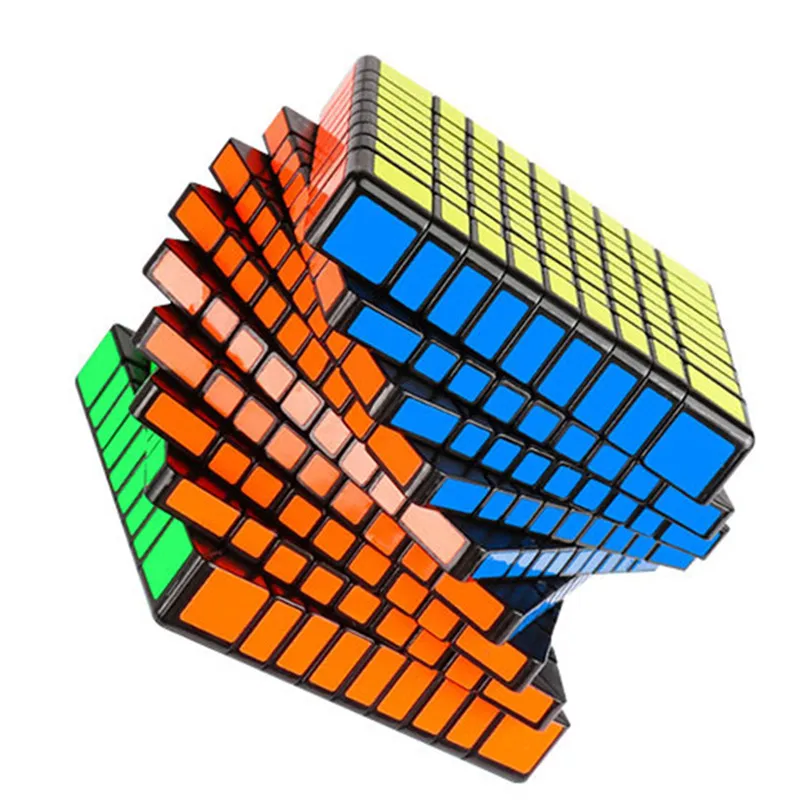 Moyu MF9 9x9 Cube 9 Layers Magic Speed Cube Puzzle 9x9x9 Black Stickerless Neo Cubo Magico 9*9*9 Education Boy Toys For Adults