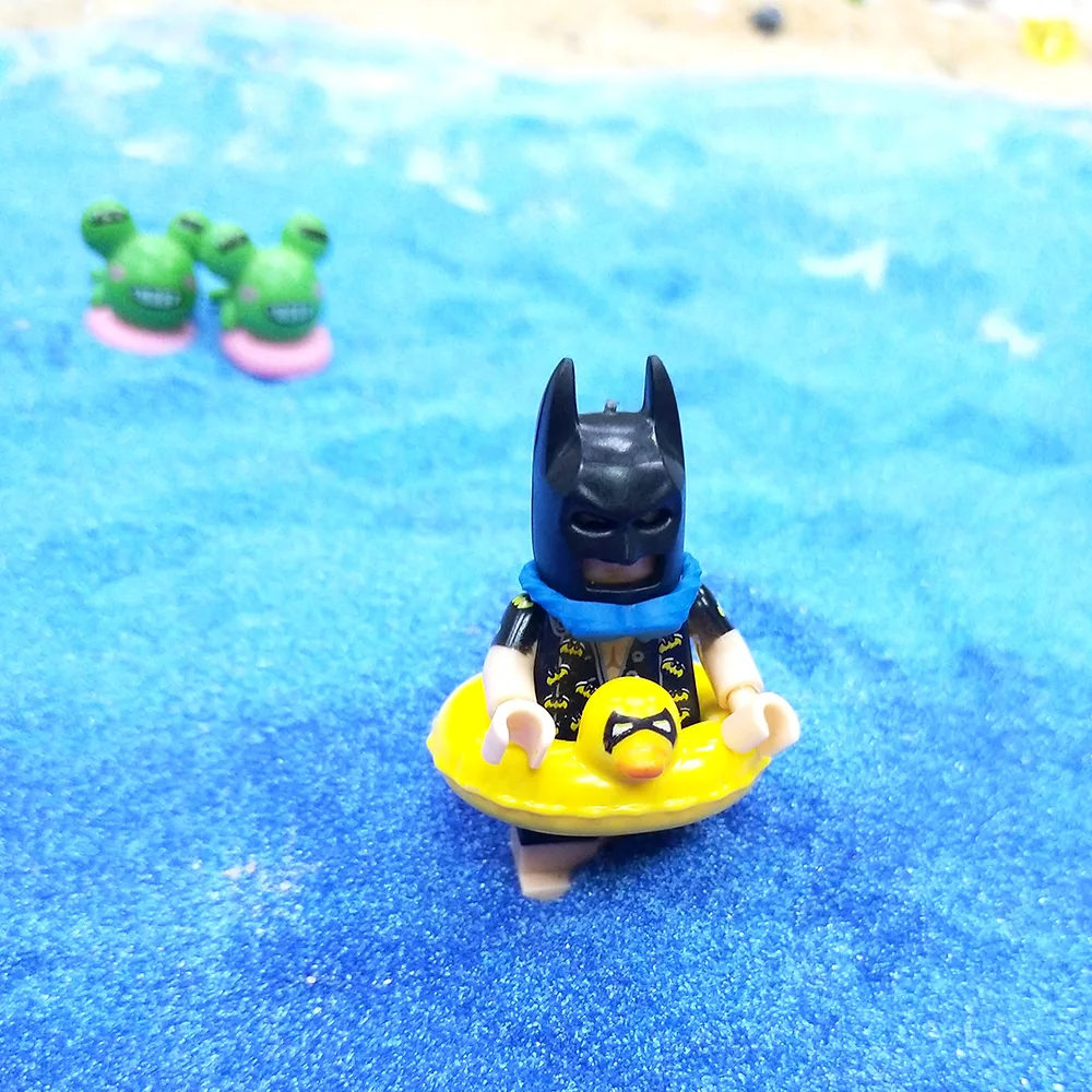 Мстители Endgame Супер Герои Бэтмен Legoings Bathrope Джокер Радуга строительные блоки