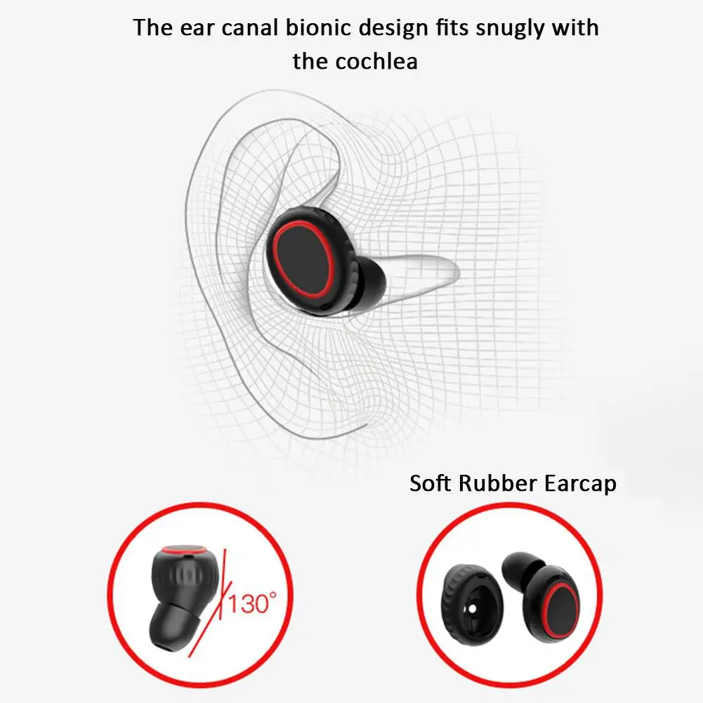 HV-358 Pro Binaural TWS In-ear Mini Bluetooth наушники 5 0 спортивные Прямая поставка 7 16 | Электроника