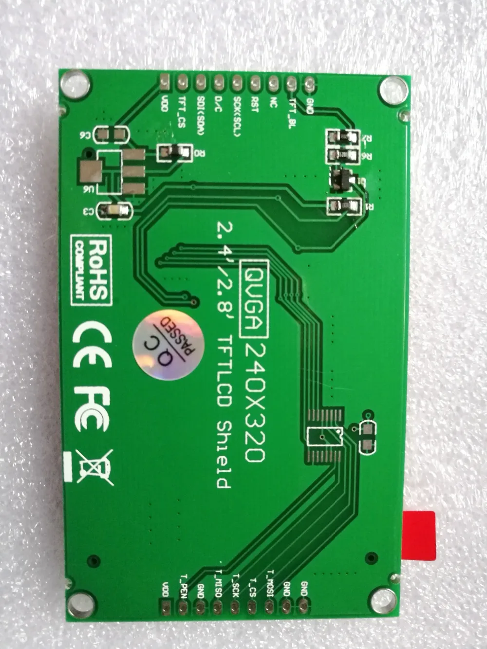TIANMA 2.8 inch 37PIN TFT LCD Module ILI9341 Drive IC 240*RGB*320 SPI+RGB Interface TM028HDZ25 | Электроника