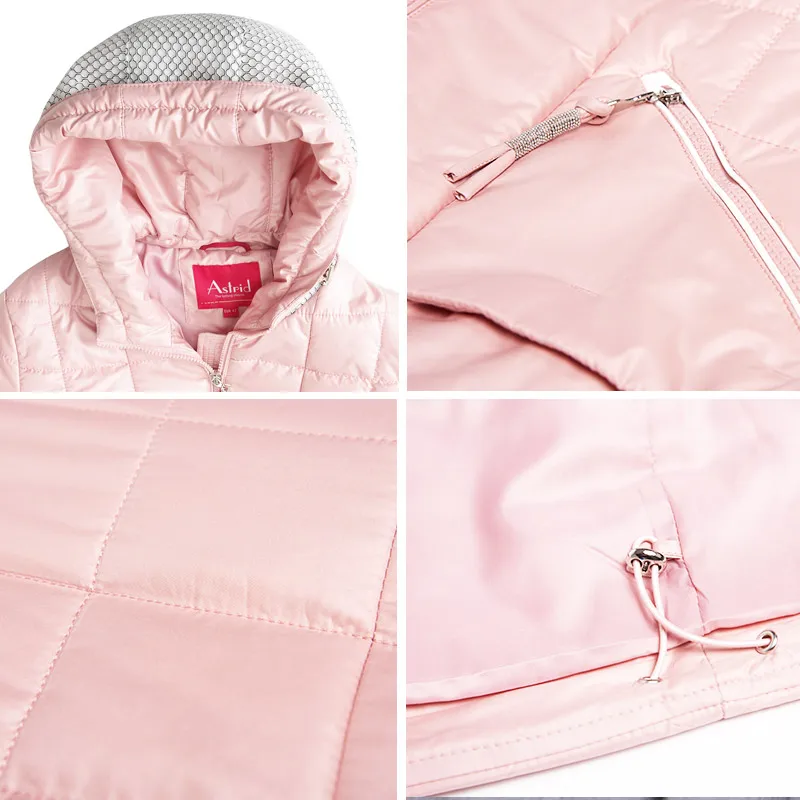Astrid New 2019 Spring Jacket куртка для женщин Профессиональный Плюс Размер Весна Женщины